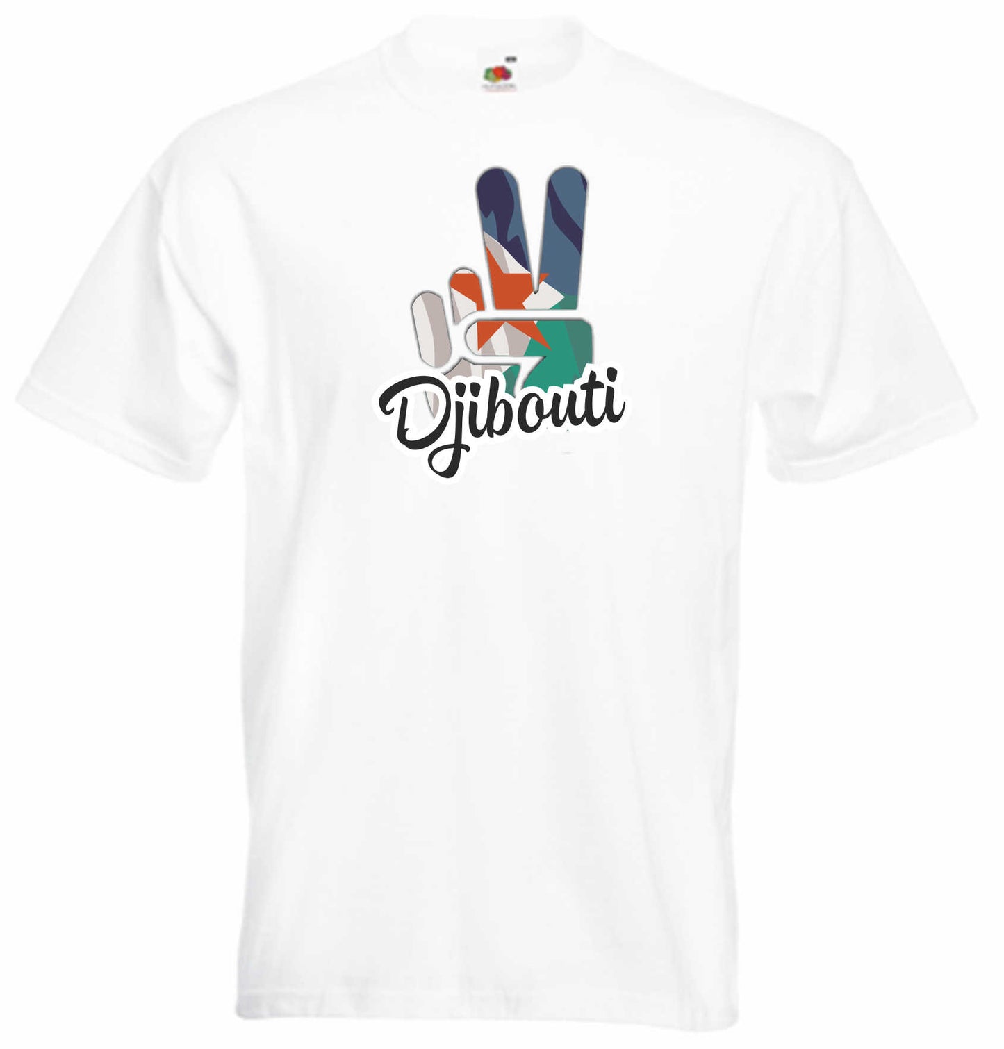 T-Shirt Herren - Victory - Flagge / Fahne - Djibouti - Sieg