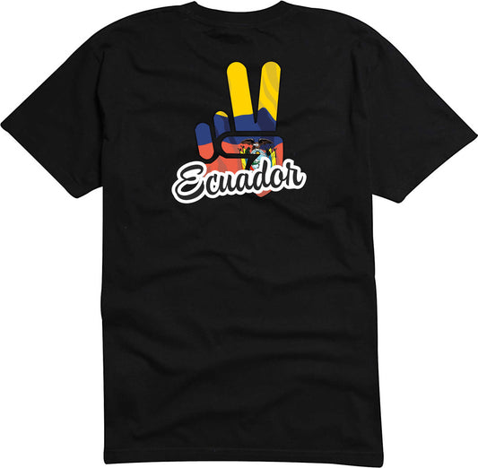 T-Shirt Herren - Victory - Flagge / Fahne - Ecuador - Sieg