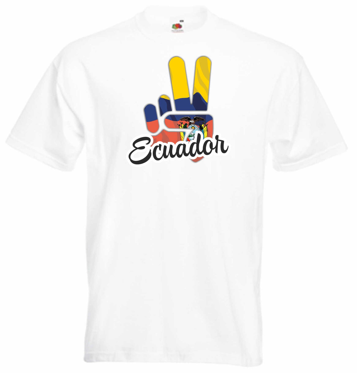 T-Shirt Herren - Victory - Flagge / Fahne - Ecuador - Sieg