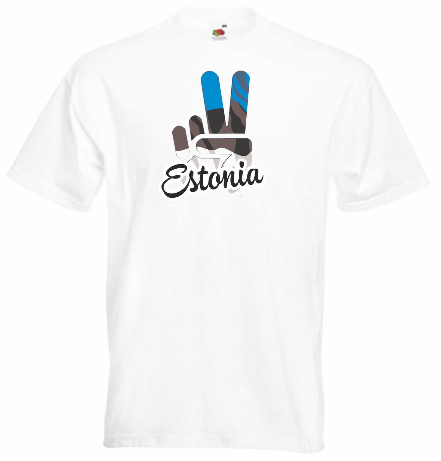 T-Shirt Herren - Victory - Flagge / Fahne - Estonia - Sieg