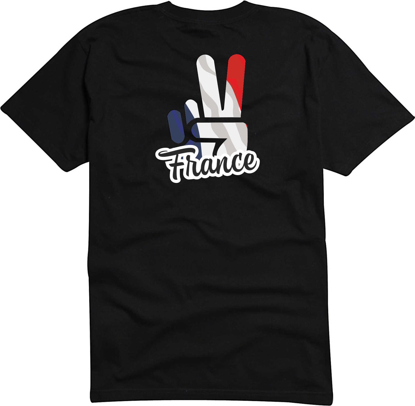 T-Shirt Herren - Victory - Flagge / Fahne - France - Sieg