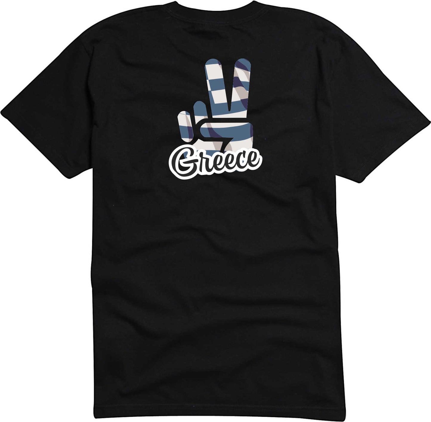T-Shirt Herren - Victory - Flagge / Fahne - Greece - Sieg