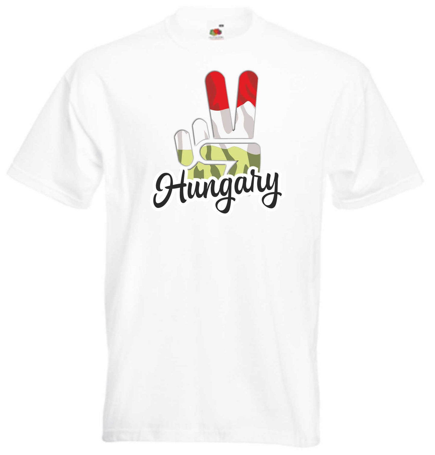 T-Shirt Herren - Victory - Flagge / Fahne - Hungary - Sieg