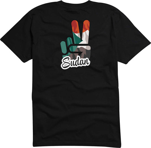 T-Shirt Herren - Victory - Flagge / Fahne - Sudan - Sieg