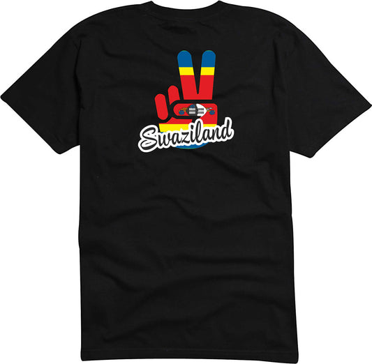 T-Shirt Herren - Victory - Flagge / Fahne - Swaziland - Sieg