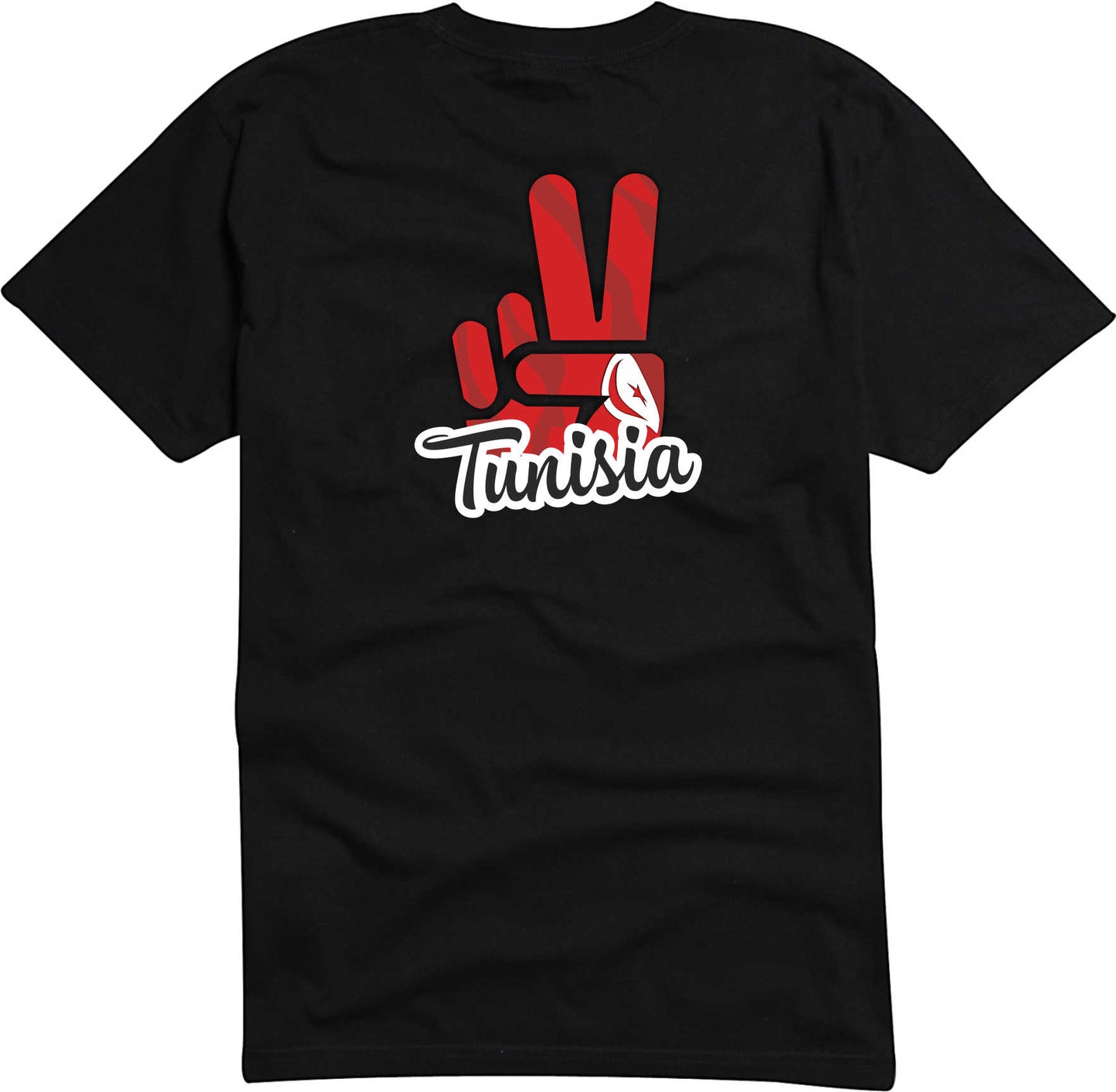 T-Shirt Herren - Victory - Flagge / Fahne - Tunisia - Sieg