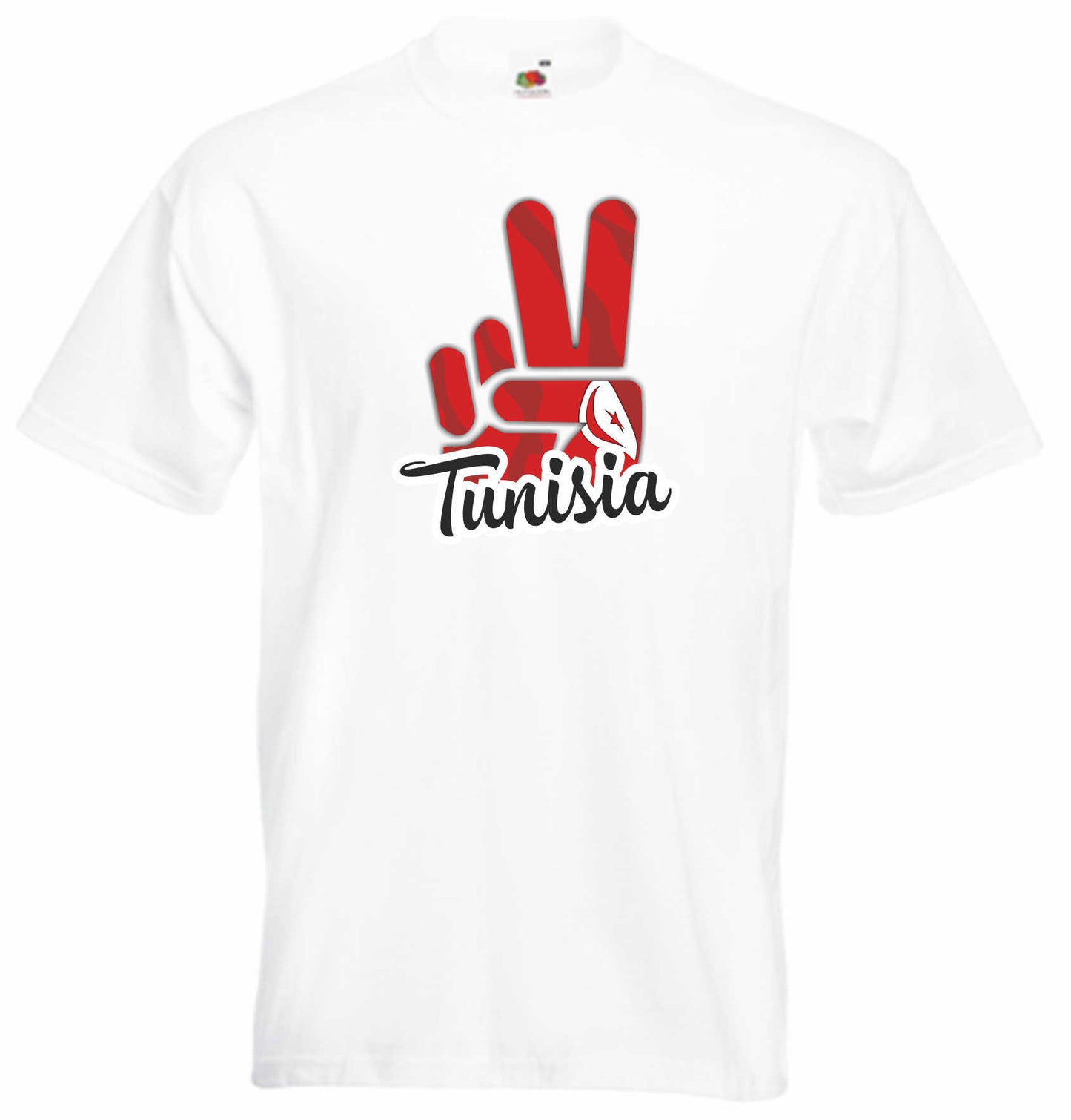 T-Shirt Herren - Victory - Flagge / Fahne - Tunisia - Sieg