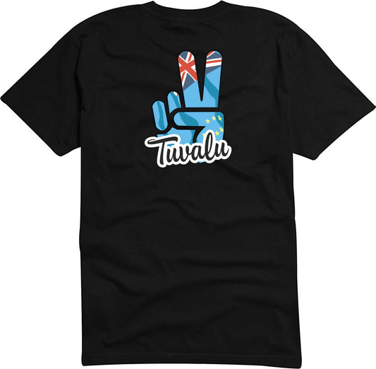 T-Shirt Herren - Victory - Flagge / Fahne - Tuvalu - Sieg