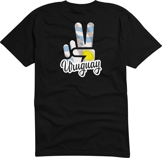 T-Shirt Herren - Victory - Flagge / Fahne - Uruguay - Sieg