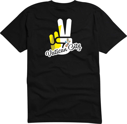 T-Shirt Herren - Victory - Flagge / Fahne - Vatican City - Sieg