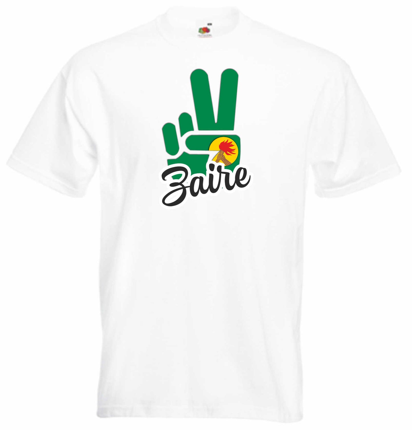 T-Shirt Herren - Victory - Flagge / Fahne - Zaire - Sieg