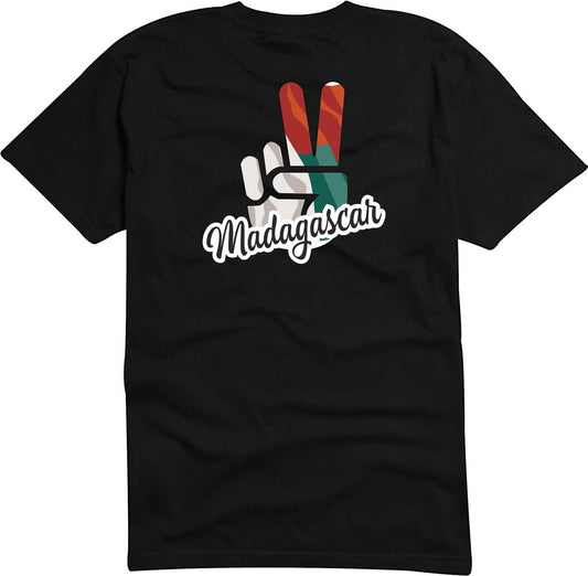 T-Shirt Herren - Victory - Flagge / Fahne - Madagascar - Sieg