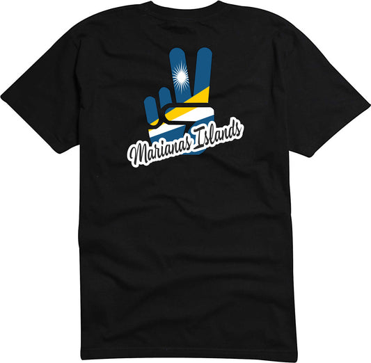T-Shirt Herren - Victory - Flagge / Fahne - Marianas Islands - Sieg