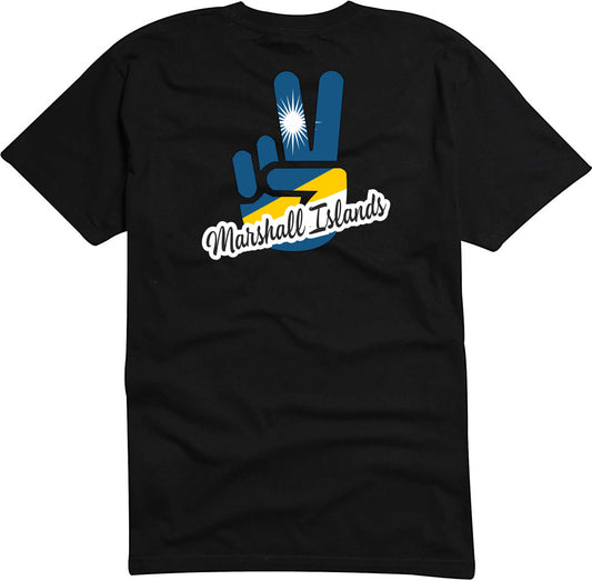 T-Shirt Herren - Victory - Flagge / Fahne - Marshall Islands - Sieg