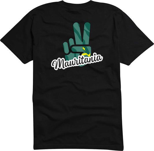 T-Shirt Herren - Victory - Flagge / Fahne - Mauritania - Sieg
