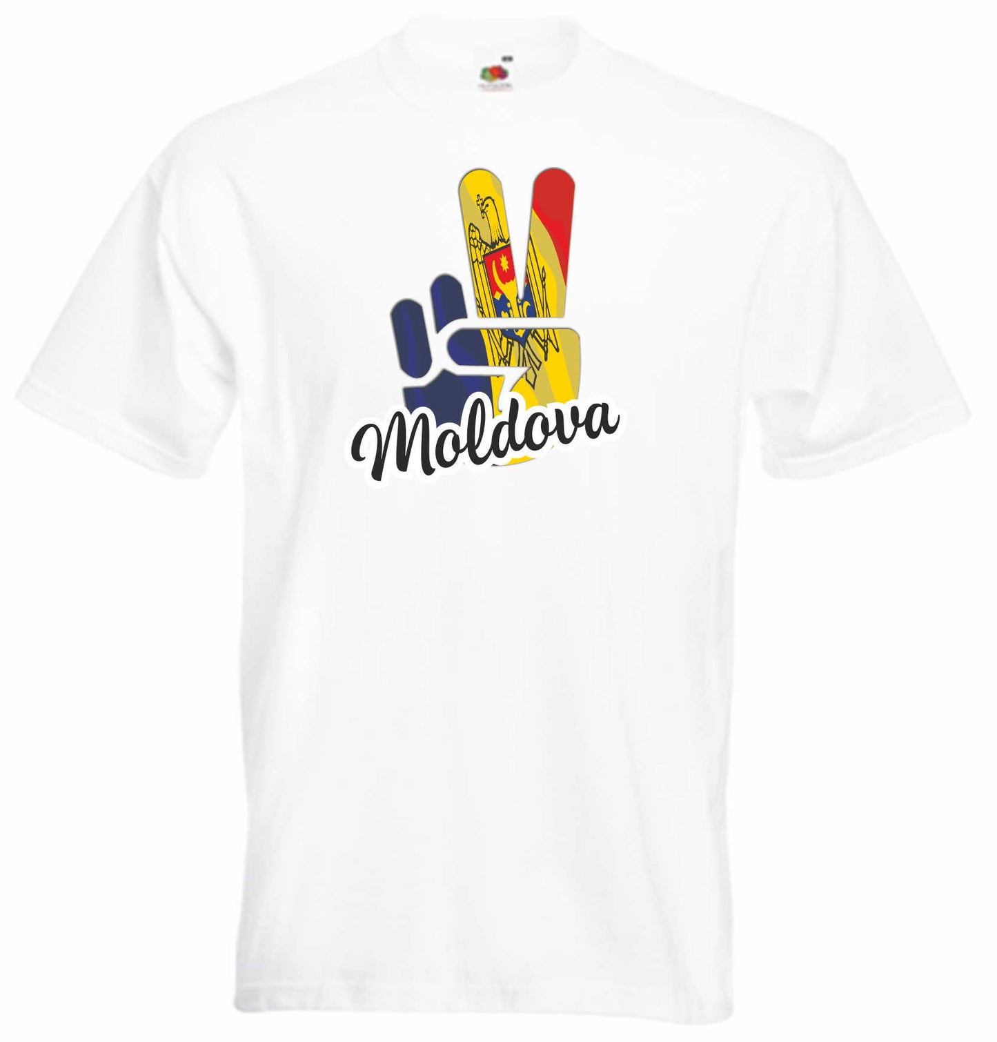 T-Shirt Herren - Victory - Flagge / Fahne - Moldova - Sieg
