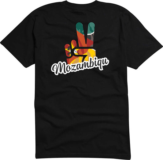 T-Shirt Herren - Victory - Flagge / Fahne - Mozambique - Sieg