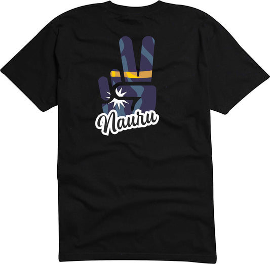 T-Shirt Herren - Victory - Flagge / Fahne - Nauru-Nauru - Sieg