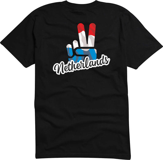 T-Shirt Herren - Victory - Flagge / Fahne - Netherlands - Sieg