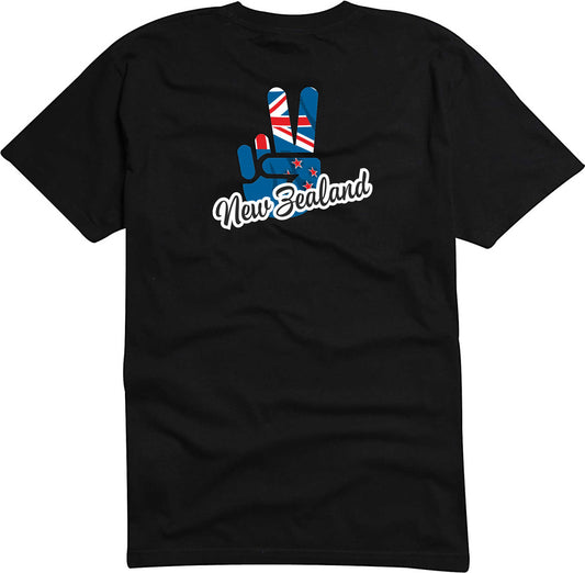 T-Shirt Herren - Victory - Flagge / Fahne - New Zealand - Sieg