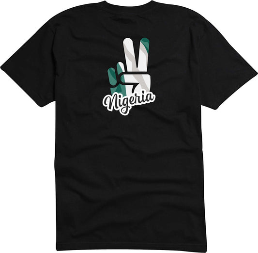 T-Shirt Herren - Victory - Flagge / Fahne - Nigeriaia - Sieg