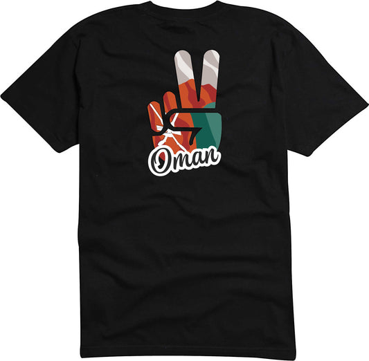 T-Shirt Herren - Victory - Flagge / Fahne - Oman - Sieg