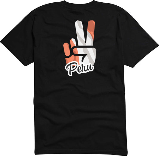 T-Shirt Herren - Victory - Flagge / Fahne - Peru - Sieg