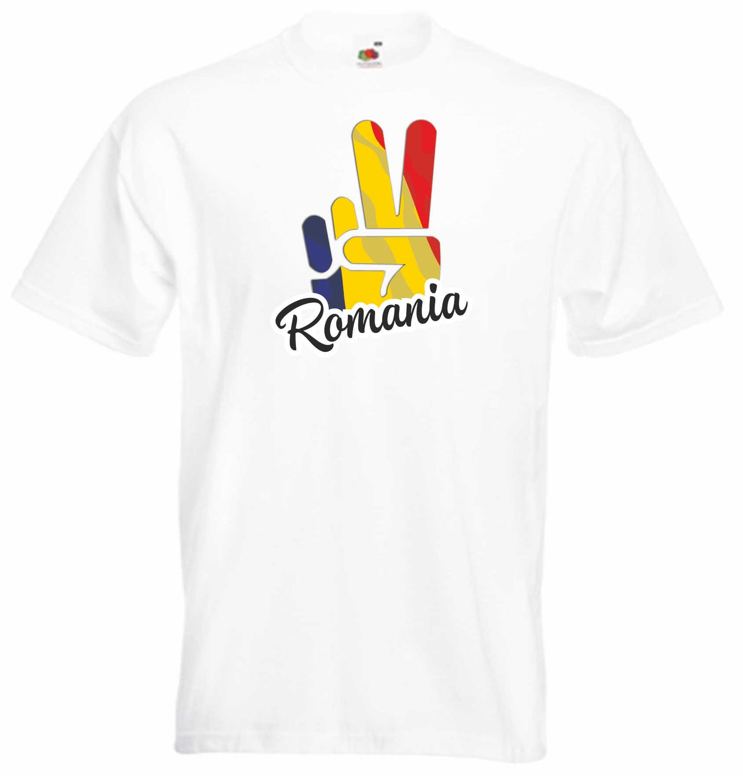 T-Shirt Herren - Victory - Flagge / Fahne - Romania-Rumänien - Sieg