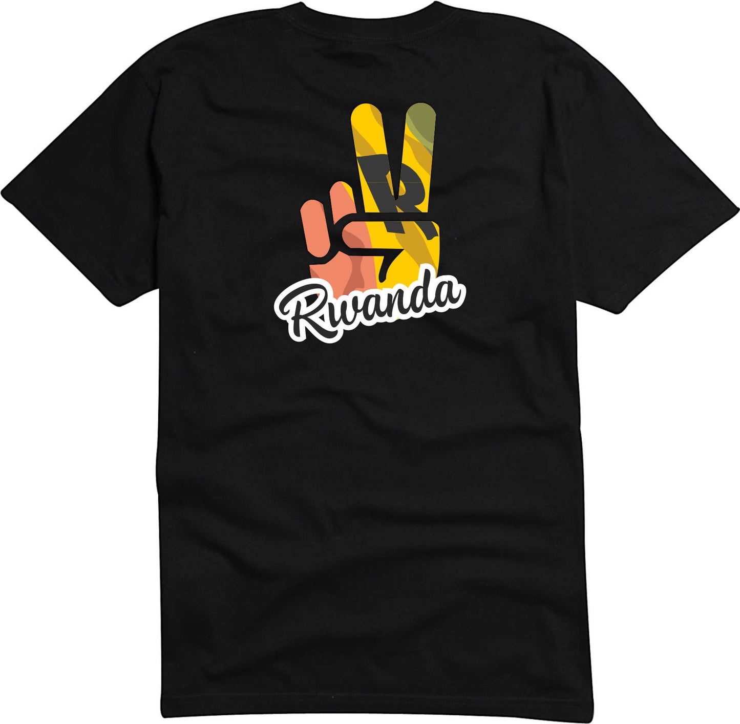 T-Shirt Herren - Victory - Flagge / Fahne - Rwanda - Sieg