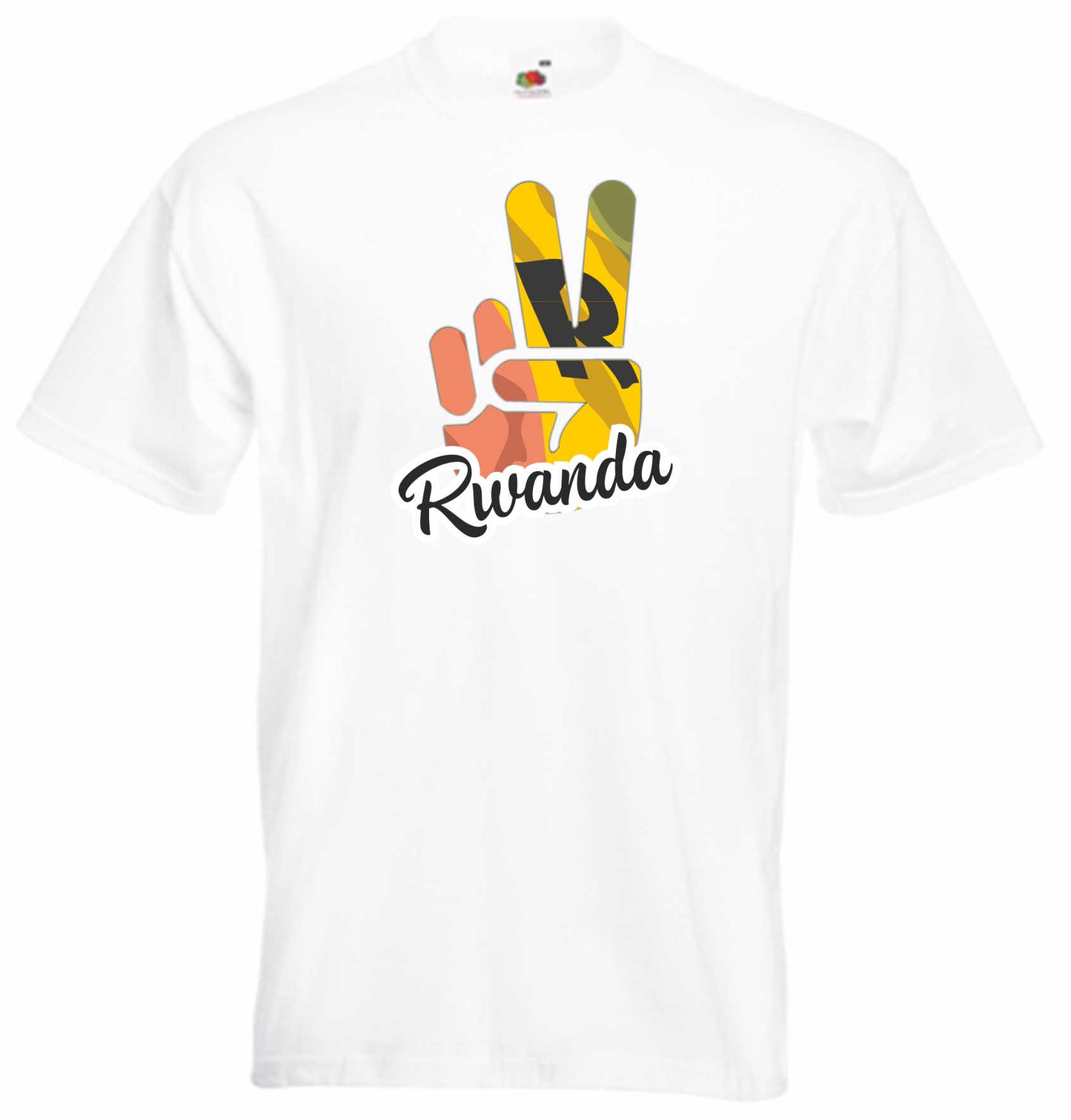T-Shirt Herren - Victory - Flagge / Fahne - Rwanda - Sieg