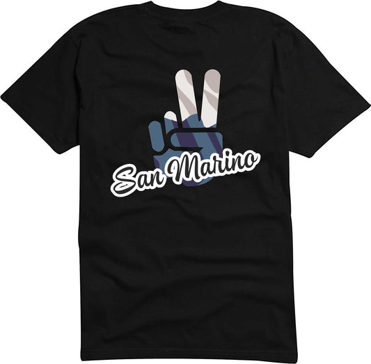 T-Shirt Herren - Victory - Flagge / Fahne - San Marino  - Sieg