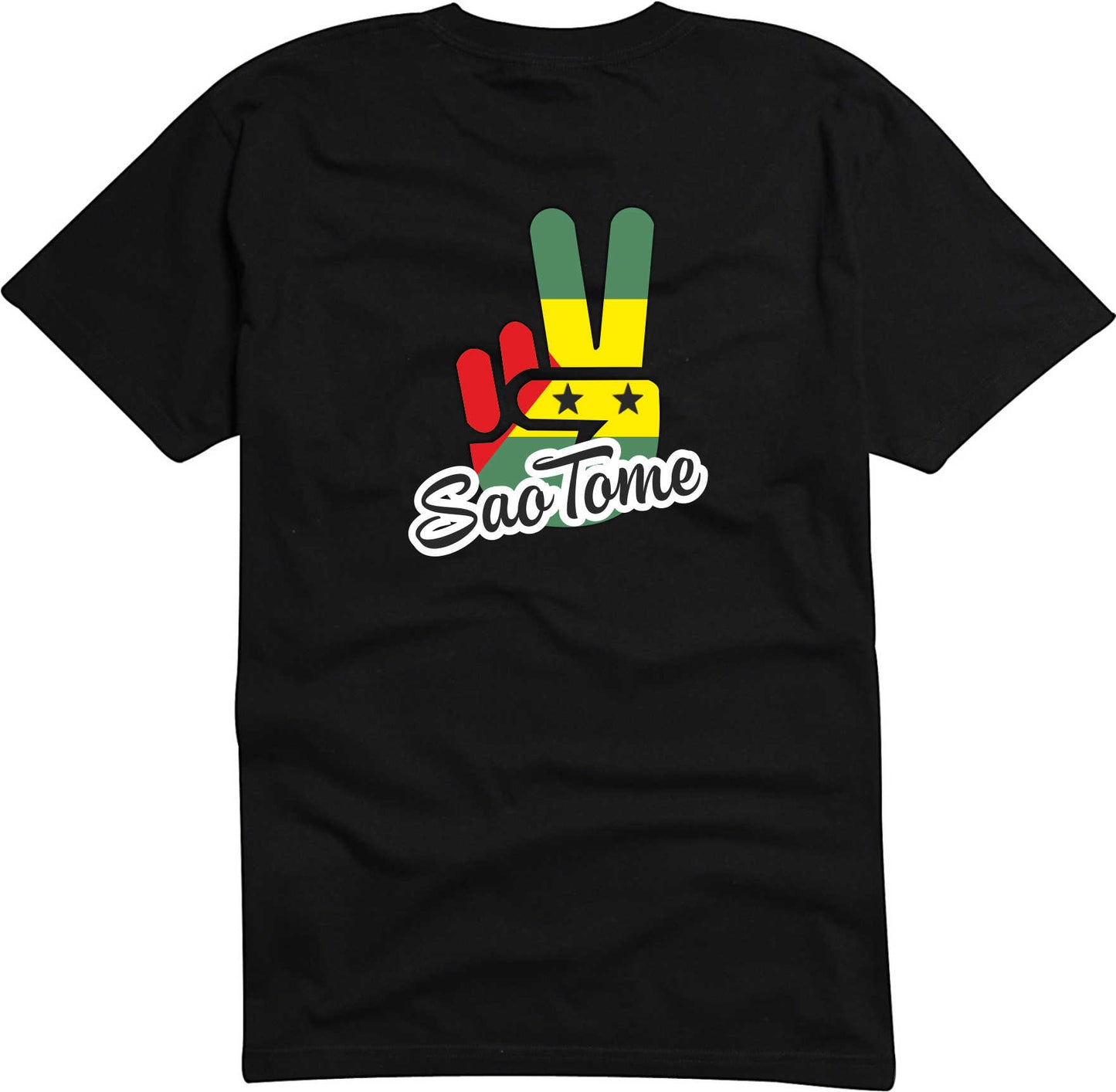 T-Shirt Herren - Victory - Flagge / Fahne - Sao Tome - Sieg