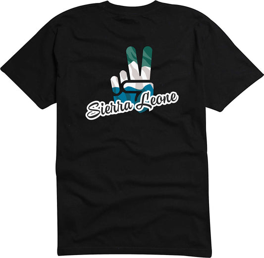 T-Shirt Herren - Victory - Flagge / Fahne - Sierra Leone  - Sieg
