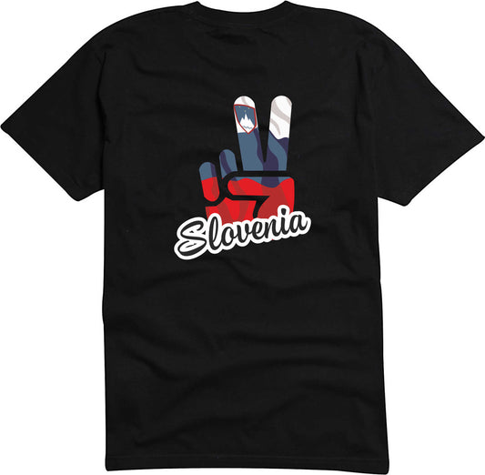 T-Shirt Herren - Victory - Flagge / Fahne - Slovenia - Sieg