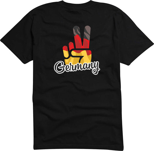 T-Shirt Herren - Victory - Flagge / Fahne - Germany - Sieg