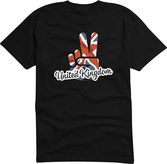 T-Shirt Herren - Victory - Flagge / Fahne - United Kingdom - Sieg