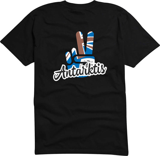 T-Shirt Herren - Victory - Flagge / Fahne - Antarktis - Sieg