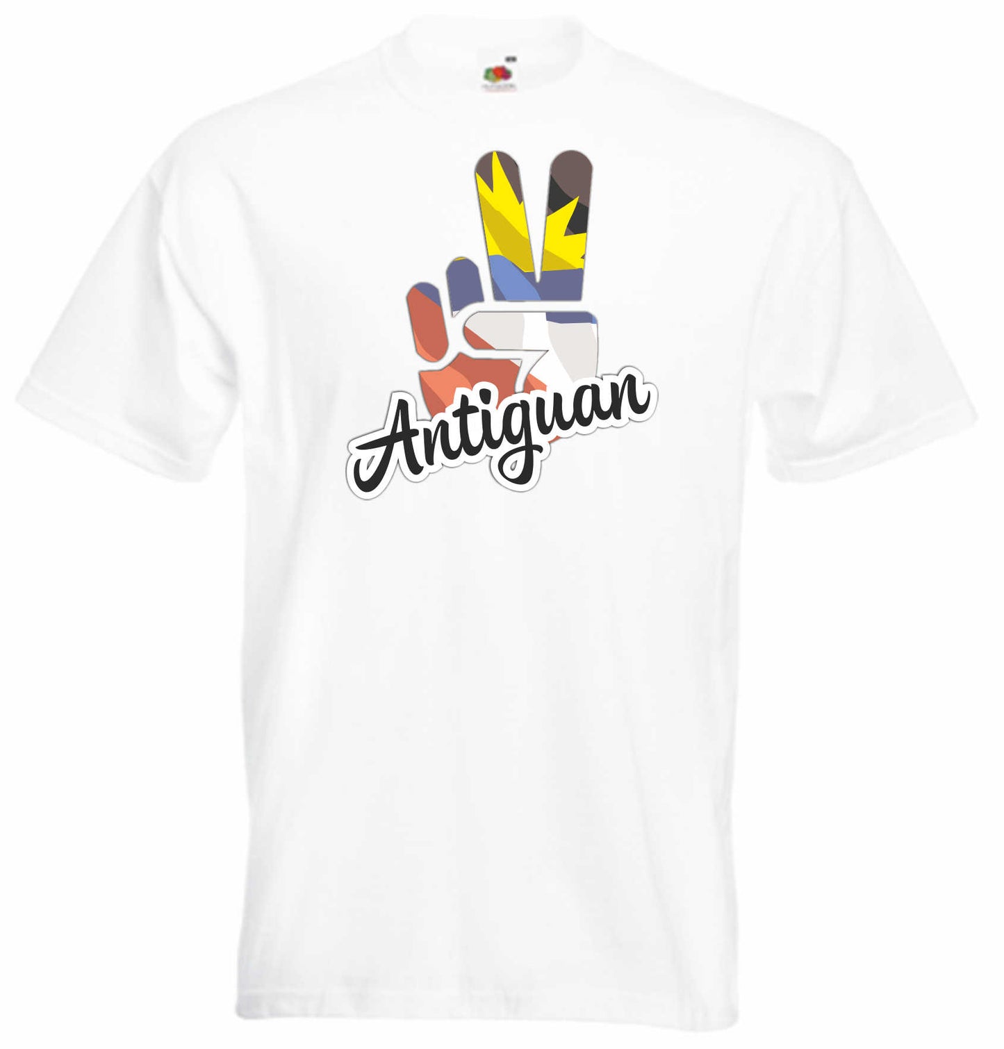 T-Shirt Herren - Victory - Flagge / Fahne - Antiguan - Sieg