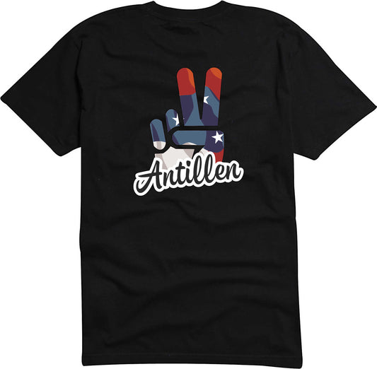 T-Shirt Herren - Victory - Flagge / Fahne - Antillen - Sieg