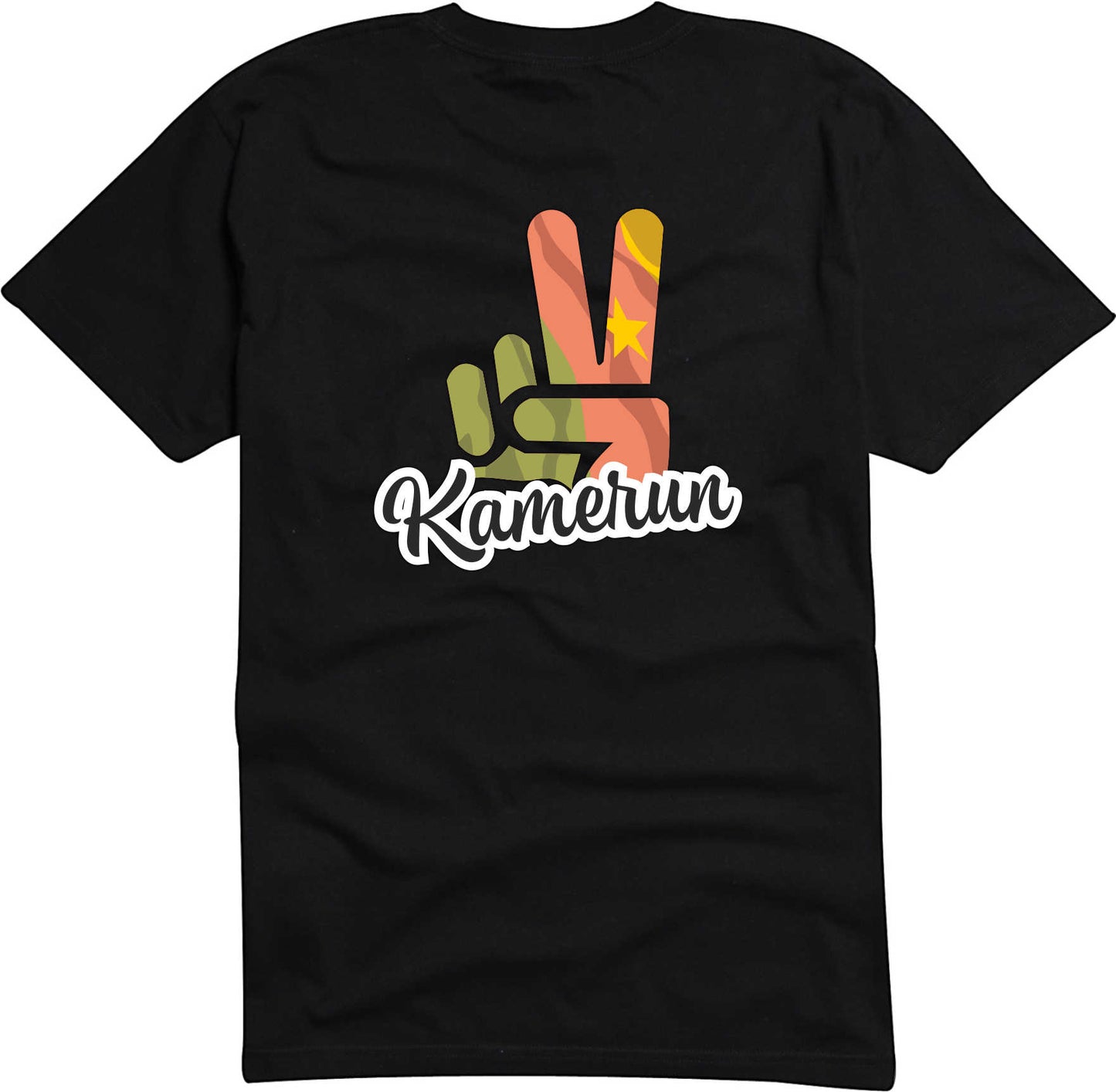 T-Shirt Herren - Victory - Flagge / Fahne - Kamerun - Sieg