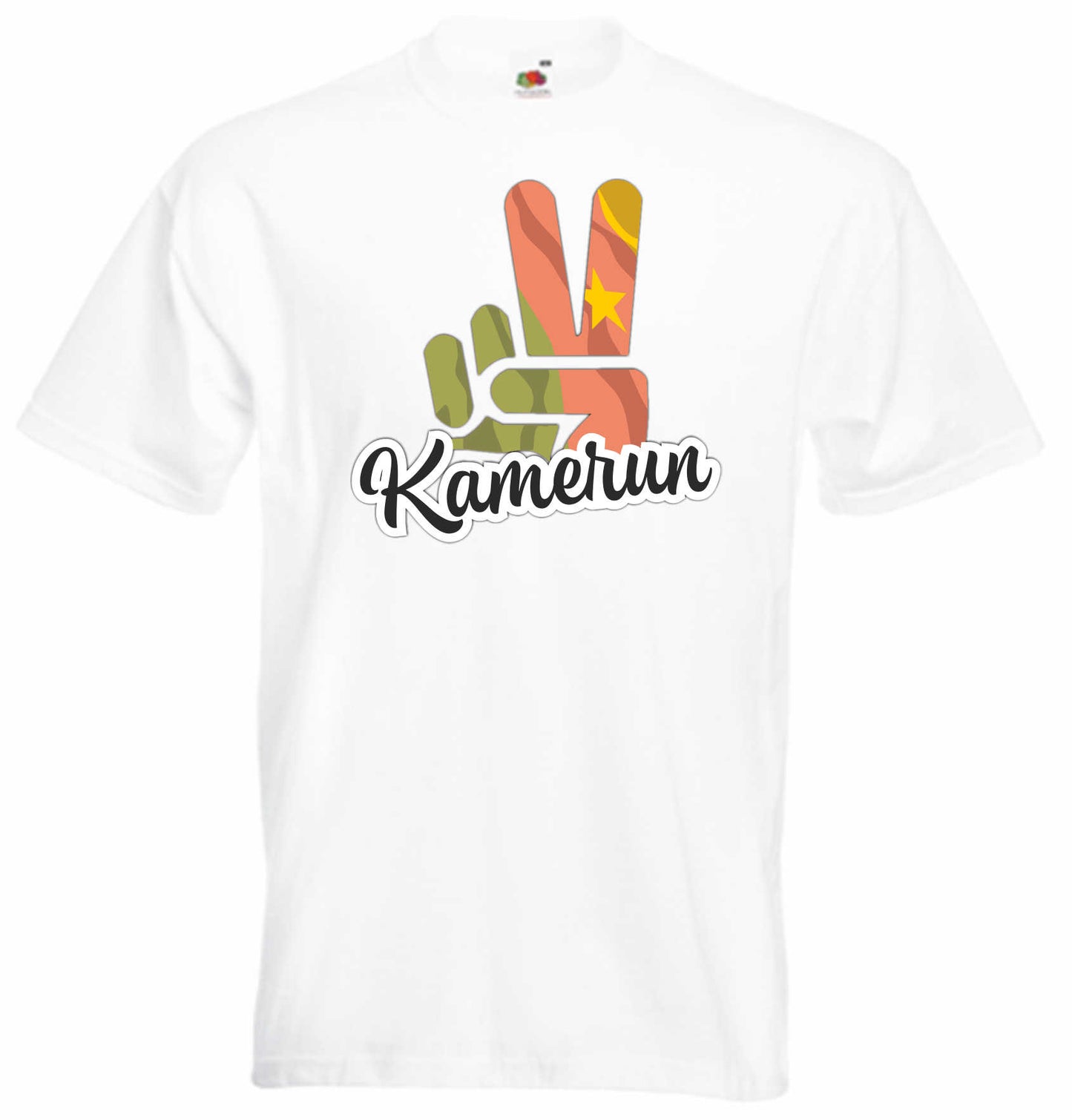 T-Shirt Herren - Victory - Flagge / Fahne - Kamerun - Sieg