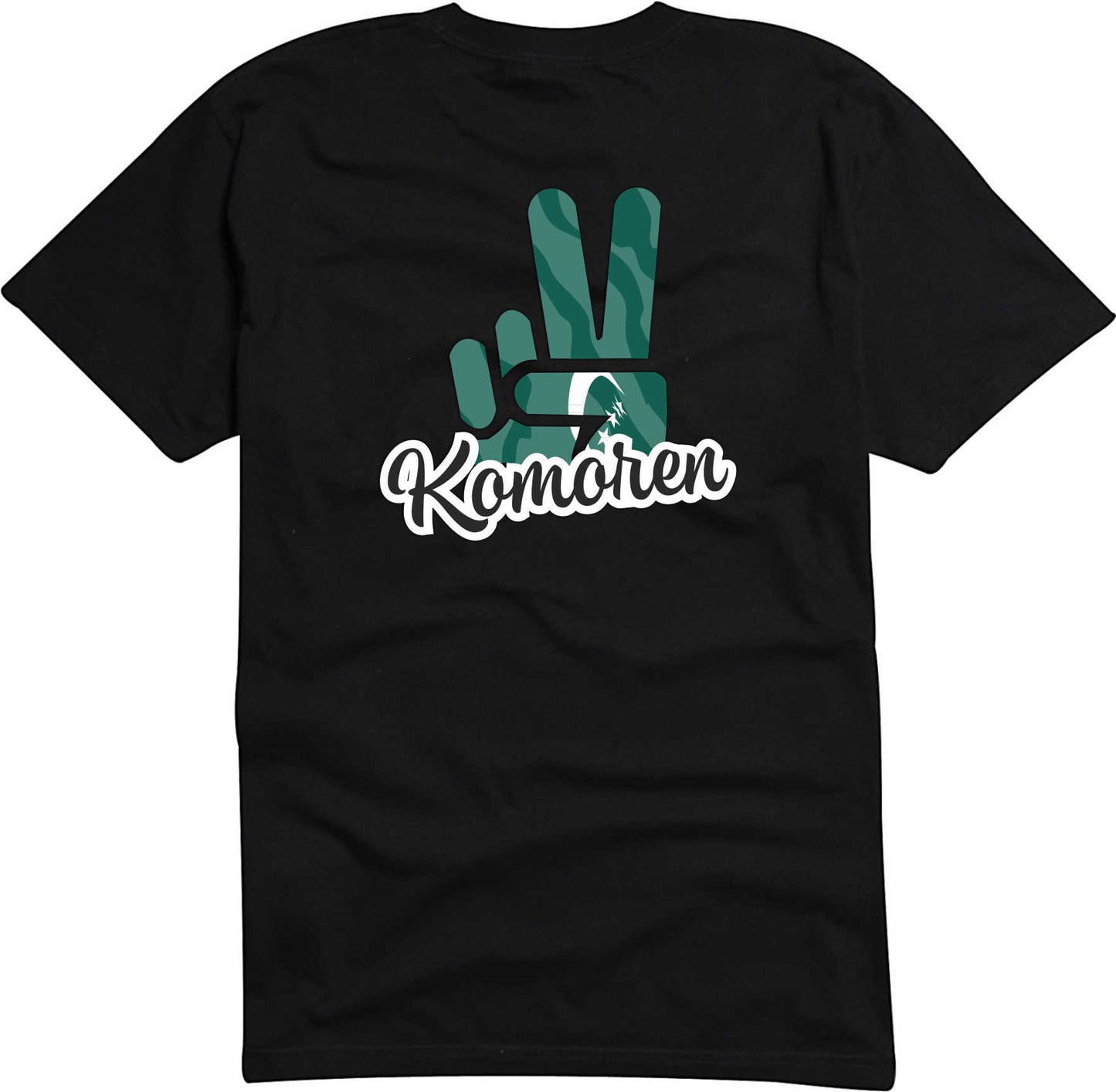 T-Shirt Herren - Victory - Flagge / Fahne - Komoren - Sieg