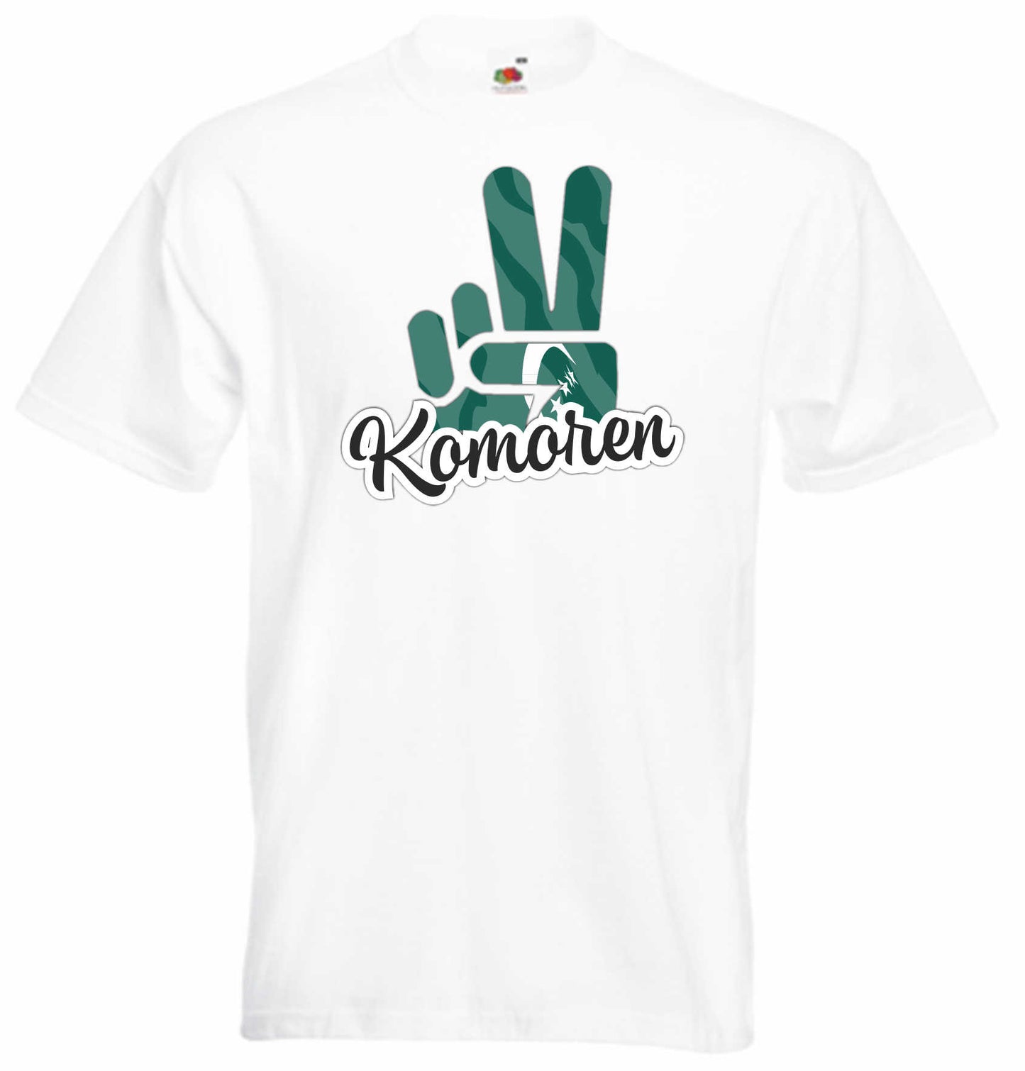 T-Shirt Herren - Victory - Flagge / Fahne - Komoren - Sieg