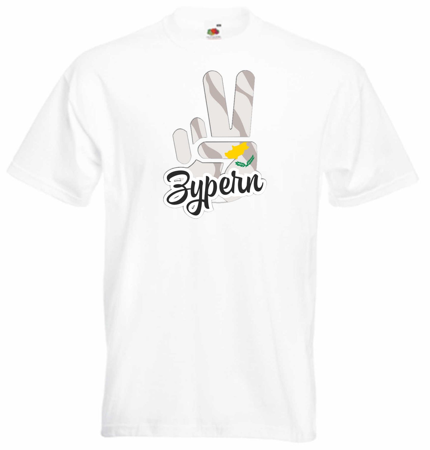 T-Shirt Herren - Victory - Flagge / Fahne - Zypern - Sieg