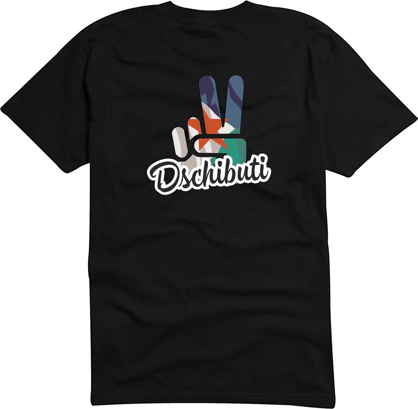 T-Shirt Herren - Victory - Flagge / Fahne - Dschibuti - Sieg