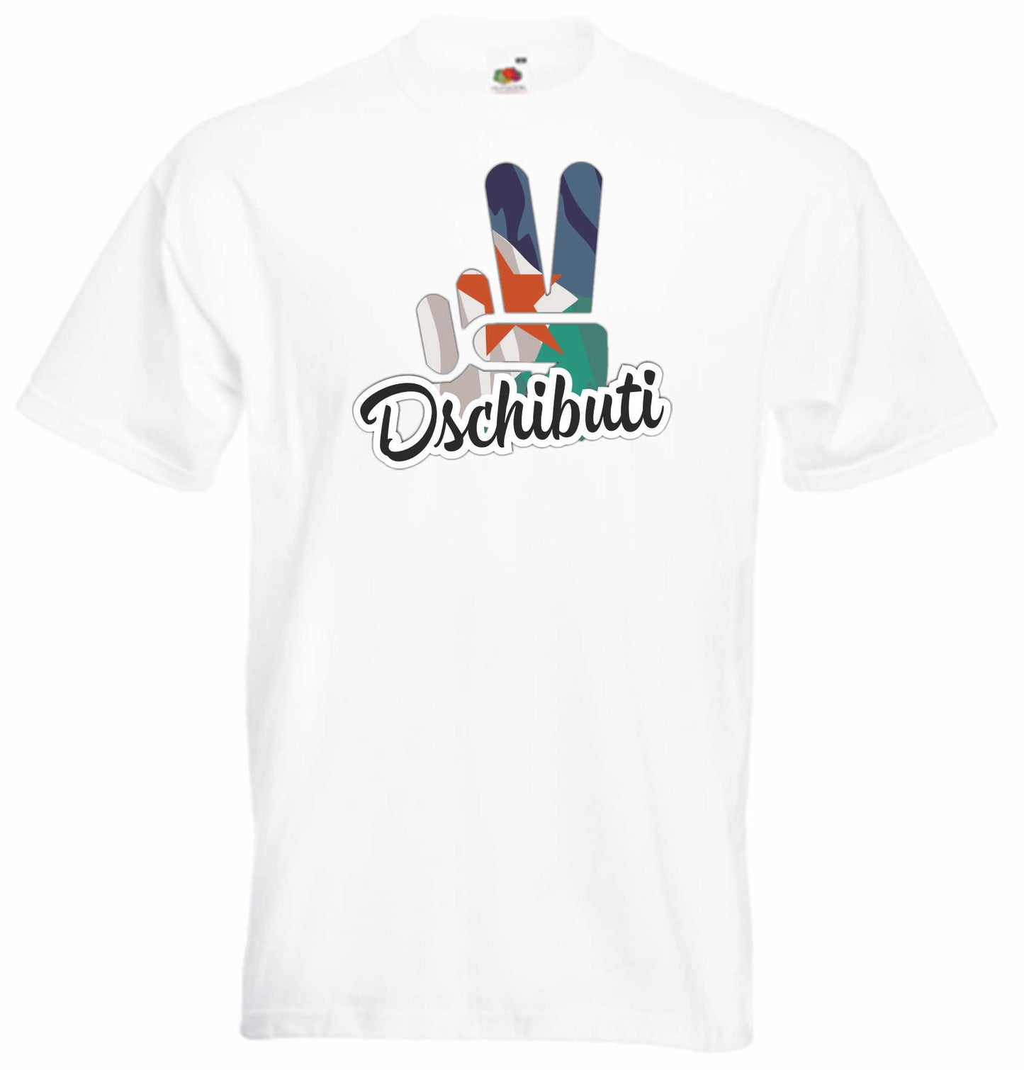T-Shirt Herren - Victory - Flagge / Fahne - Dschibuti - Sieg