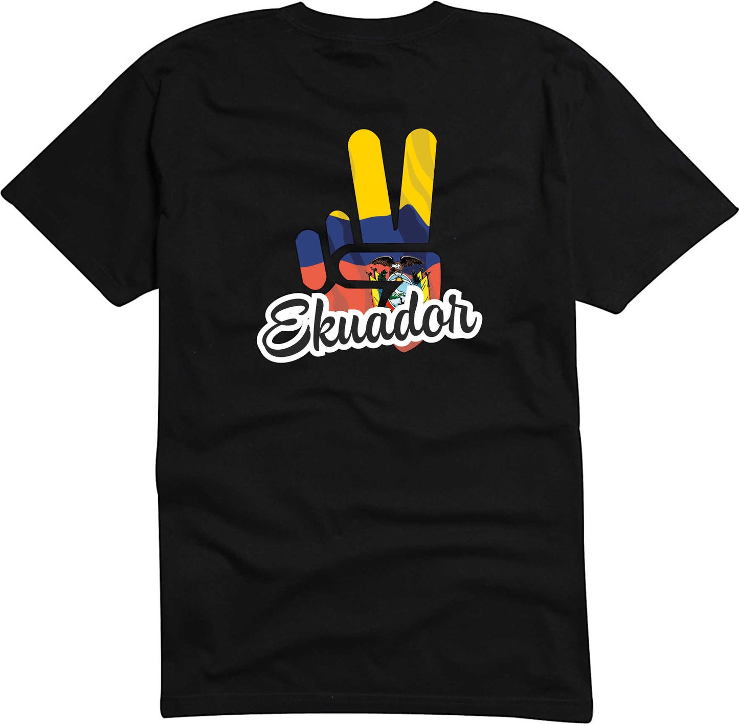 T-Shirt Herren - Victory - Flagge / Fahne - Ekuador - Sieg