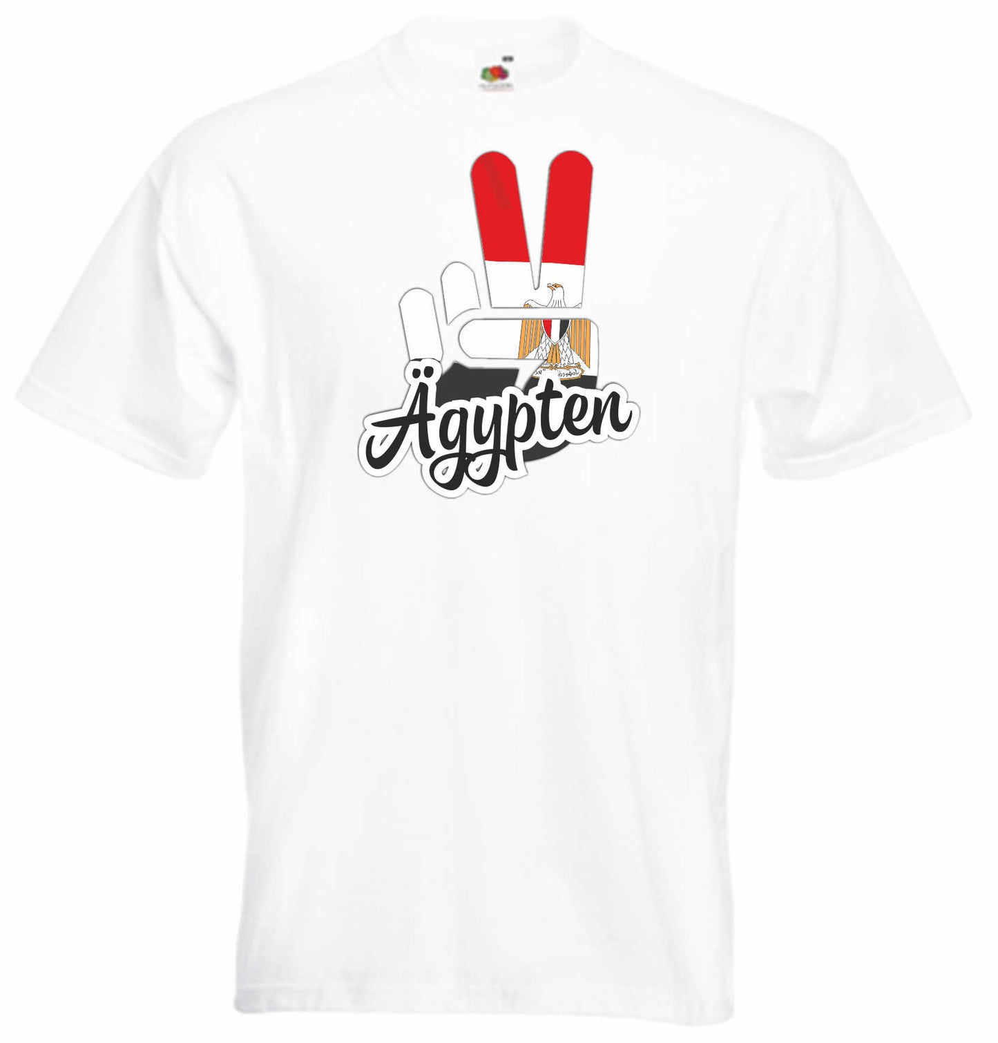 T-Shirt Herren - Victory - Flagge / Fahne - Ägypten - Sieg
