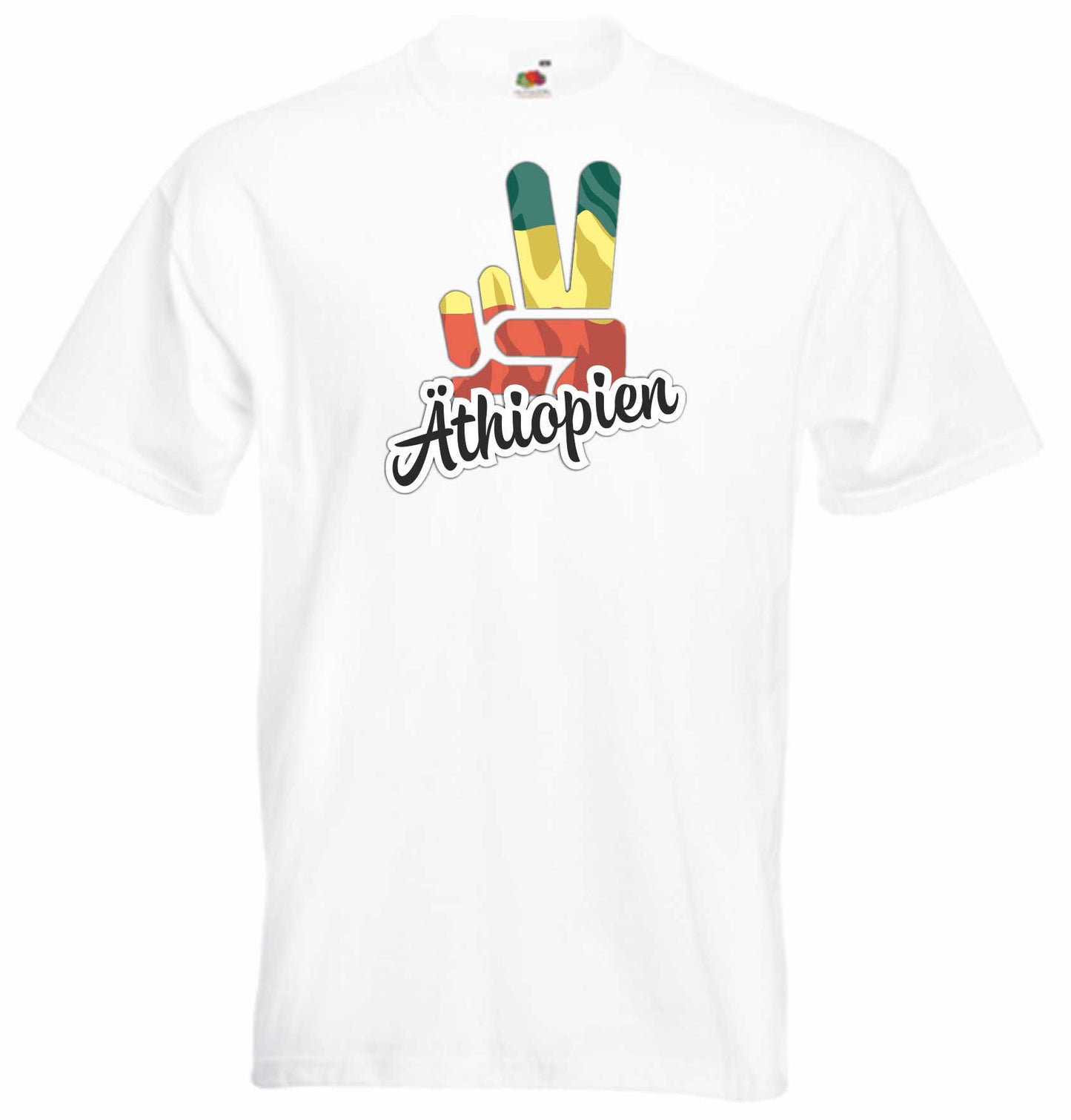 T-Shirt Herren - Victory - Flagge / Fahne - Äthiopien - Sieg