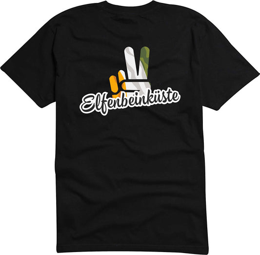 T-Shirt Herren - Victory - Flagge / Fahne - Elfenbeinküste - Sieg